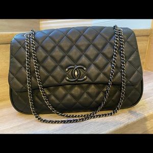 Authentic Chanel Quilted Flap Bag